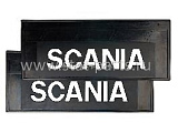 558780 БРЫЗГОВИКИ ЗАДНИЕ SCANIA 2ШТ 660Х270 С КРЕПЛЕНИЕМ