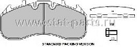 102.PAS-703.G00 ТОРМОЗНЫЕ КОЛОДКИ MERITOR ROR 29187