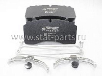 3.29162.AA ТОРМОЗНЫЕ КОЛОДКИ WABCO PAN 22,5 SAF, PREMIUM