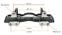 606922 СКОБА СУППОРТА SAF HALDEX MODUL T XS DBT22LT ПРАВАЯ, ЛЕВАЯ