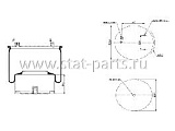 СТ01.00836.MP01 ПНЕВМОРЕССОРА ДЛЯ ТЯГАЧА DAF, 1 697 678