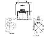 TRL1091 ПНЕВМОРЕССОРА В СБОРЕ С ПЛАСТИКОВЫМ СТАКАНОМ SAF,SCHMITZ 4023NP03