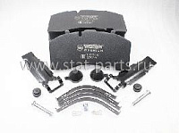 3.29171.AA ТОРМОЗНЫЕ КОЛОДКИ BPW SAF SK7, PREMIUM