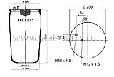 TRL1135 ПНЕВМОРЕССОРА БЕЗ СТАКАНА MAN TGA 4884N1P01