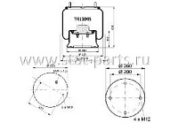 TRL1045 ПНЕВМОРЕССОРА В СБОРЕ С МЕТАЛЛИЧЕСКИМ СТАКАНОМ SAF 4810NP05