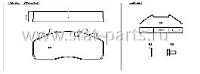 102.PAS-552.G00 ТОРМОЗНЫЕ КОЛОДКИ WABCO PAN 19,5 SAF 29126