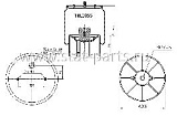 TRL1055 ПНЕВМОРЕССОРА В СБОРЕ С ПЛАСТИКОВЫМ СТАКАНОМ SCHMITZ D300 MRH2 016512