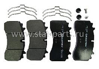 102.PAS-606.G00 ТОРМОЗНЫЕ КОЛОДКИ WABCO PAN 22,5 SAF 29162
