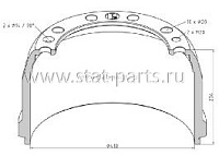 146.088-00A ТОРМОЗНОЙ БАРАБАН VOLVO ПЕРЕДНЕЙ ОСИ 410X200  1599010