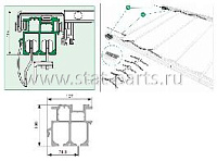 29808009 СДВИЖНАЯ КРЫША PROFI 100