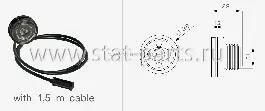 31-6704-074 ФОНАРЬ ГАБАРИТНЫЙ MONOPOINT II LED С КАБЕЛЕМ 1,5М, P&R