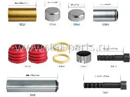 101290 РЕМКОМПЛЕКТ НАПРАВЛЯЮЩИХ СУППОРТА KNORR BREMSE SERIES SK7