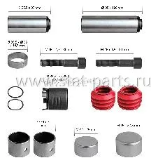 606010 РЕМКОМПЛЕКТ НАПРАВЛЯЮЩИХ СУППОРТА SAF HALDEX MODUL T XS DBT22LT