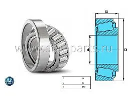 02.6410.24.00 РОЛИКОВЫЙ ПОДШИПНИК 33116 BPW