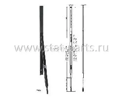 9500001026 ПОДЪЕМНАЯ СТОЙКА LIFTMASTER 770N KPL. 500 MM