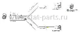 65-6250-007 КАБЕЛЬ ПИТАНИЯ ДЛЯ ЗАДНИХ ФОНАРЕЙ 17PIN ASS3 2x7PIN AMP