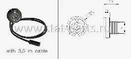 31-6704-084 ГАБАРИТНЫЙ ФОНАРЬ БЕЛЫЙ LED MONOPOINT II С КАБЕЛЕМ 3,5М, P&R