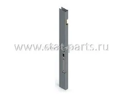 1201022 ПРОФИЛЬ БОРТА С ЗАМКОМ ПРАВЫЙ 600ММ АНОДИРОВАННЫЙ А618/В78 - фото №1